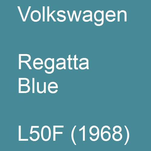 Volkswagen, Regatta Blue, L50F (1968).